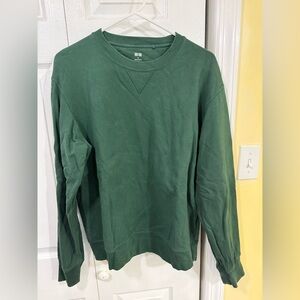 Uniqlo Forest Green Crewneck